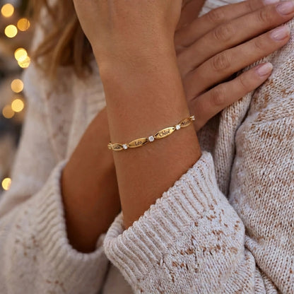 Bracelet personnalisé avec gravure